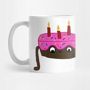 Birthday Cake Creature Mug